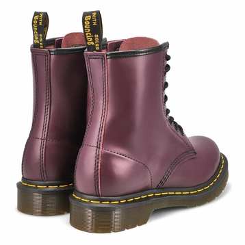 Women's 1460 8-Eye Smooth Leather Boot - Purple