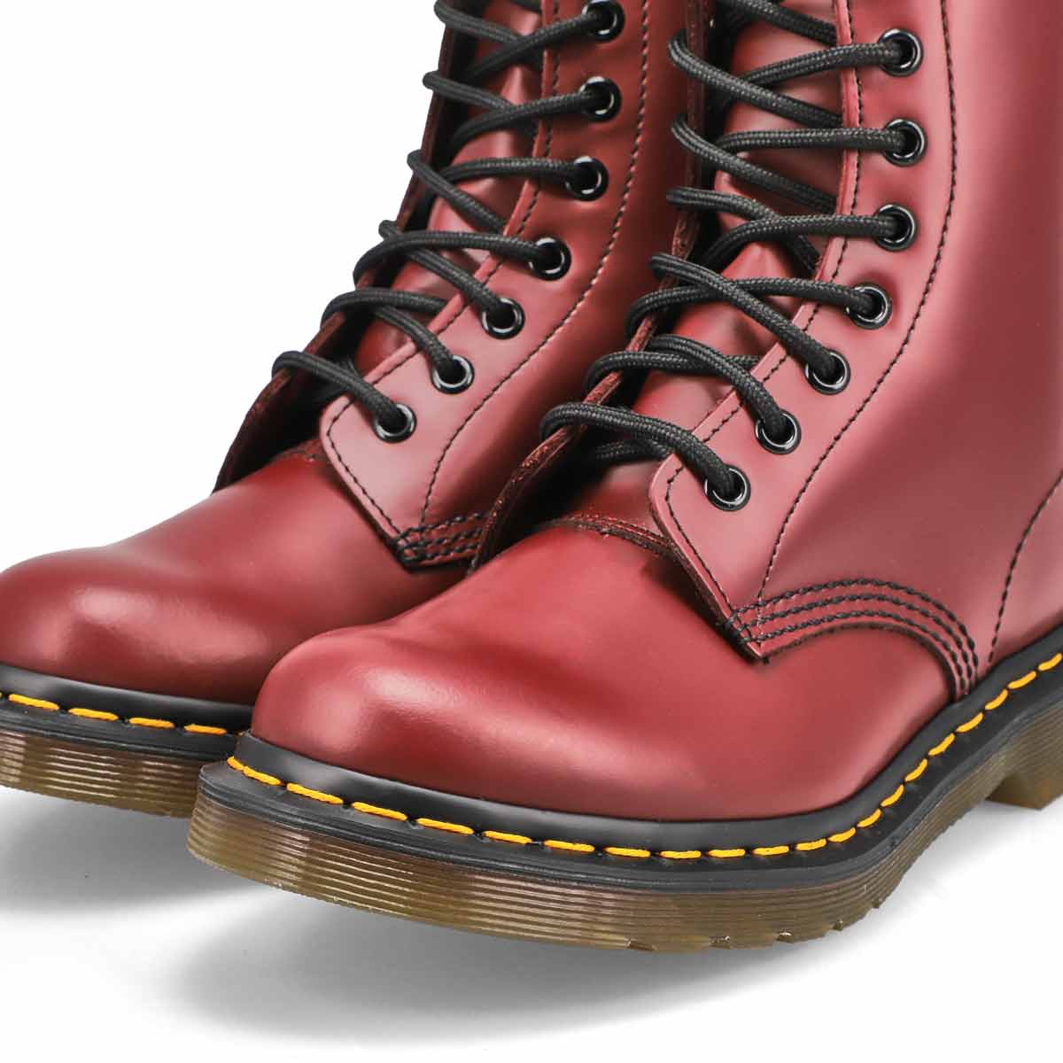 Women's 1460 8-Eye Smooth Leather Boot - Cherry