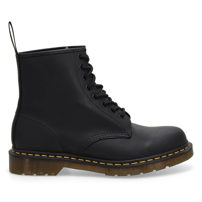 Men's 1460 8-Eye Leather Boot - Black Greasy