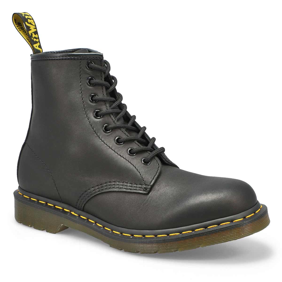 Men's 1460 8-Eye Leather Boot - Black Greasy