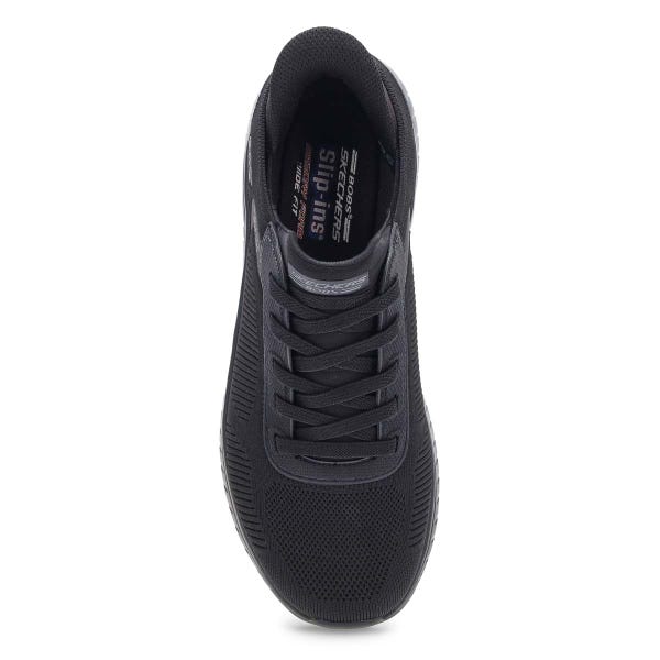 Espadrille Bobs Sport Squad Wide Slip-Ins pour homme - Noir/Noir