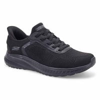 Espadrille Bobs Sport Squad Wide Slip-Ins pour homme - Noir/Noir