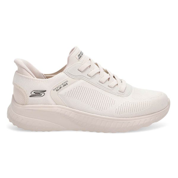 Espadrille à enfiler large pour hommes BOBS Sport Squad - Blanc cassé