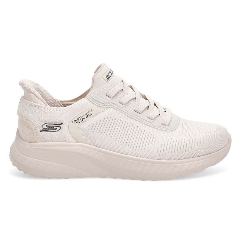Espadrille à enfiler large pour hommes BOBS Sport Squad - Blanc cassé