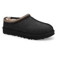 Women's Tasman Nubuck Sheepskin Slipper - Black