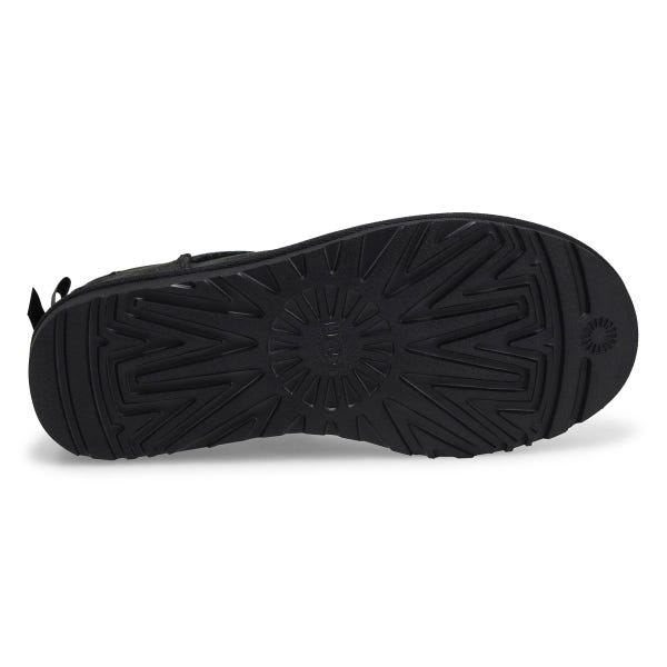 Women's Ultra Mini Bailey Bow Sheepskin Boot - Black