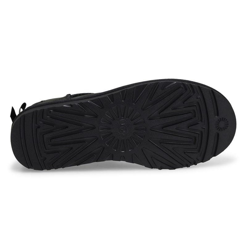 Women's Ultra Mini Bailey Bow Sheepskin Boot - Bla