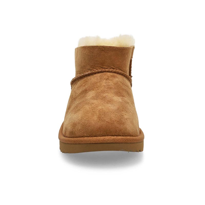 Girls' Ultra Mini Bailey Bow Sheepskin Boot - Che