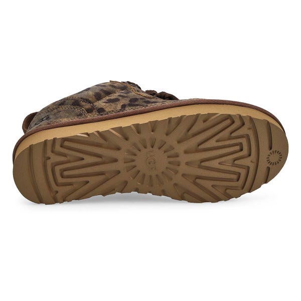 Espadrille à lacets Lowmel Spotted pour femmes - Châtaigne