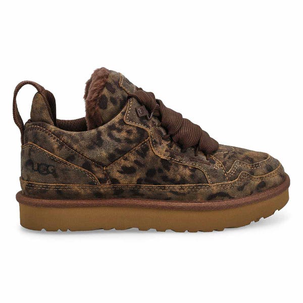Espadrille à lacets Lowmel Spotted pour femmes - Châtaigne