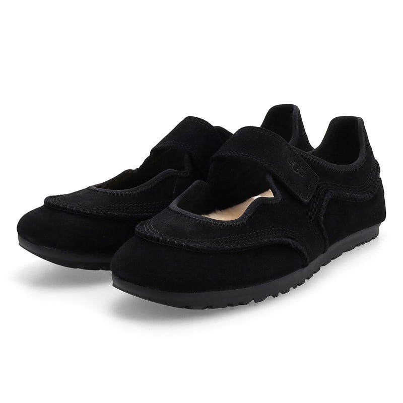 Chaussure décontractée Quill Mary Jane pour femmes - Noir