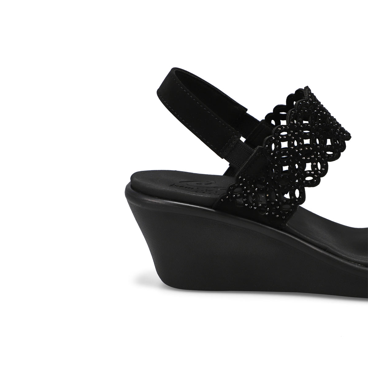 Sandale compensée RUMBLE ON SASSY DAYZ, noir/noir, femmes
