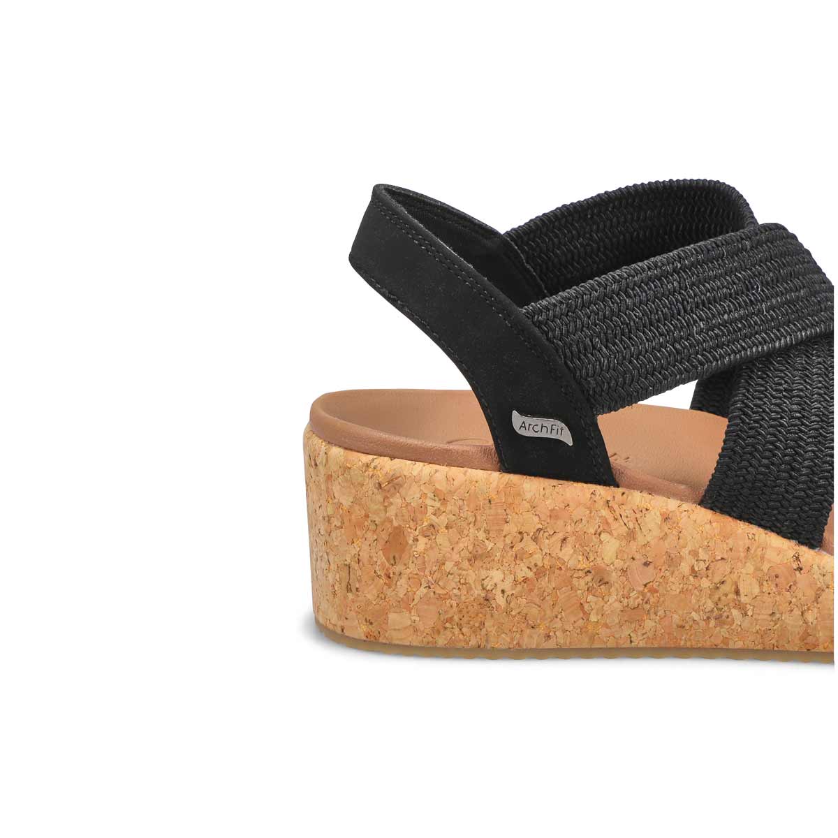 Women's Arch Fit Beverlee Wedge Sandal - Black