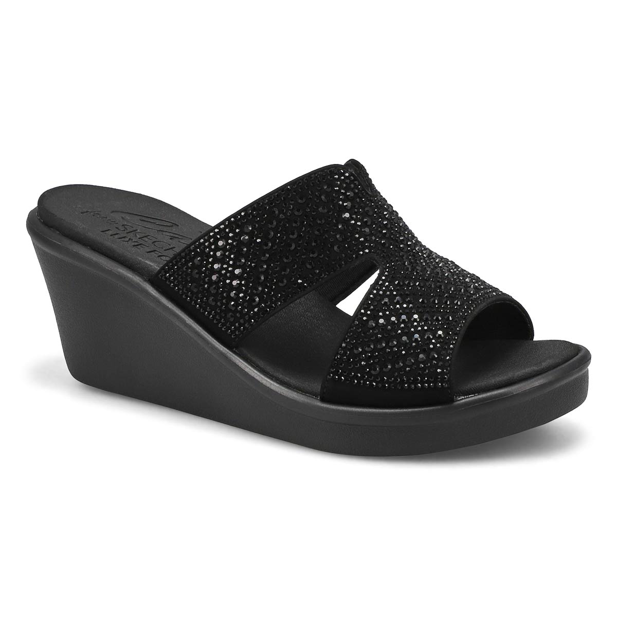 Women's Rumble On Too Haute Sandal - Black/Black