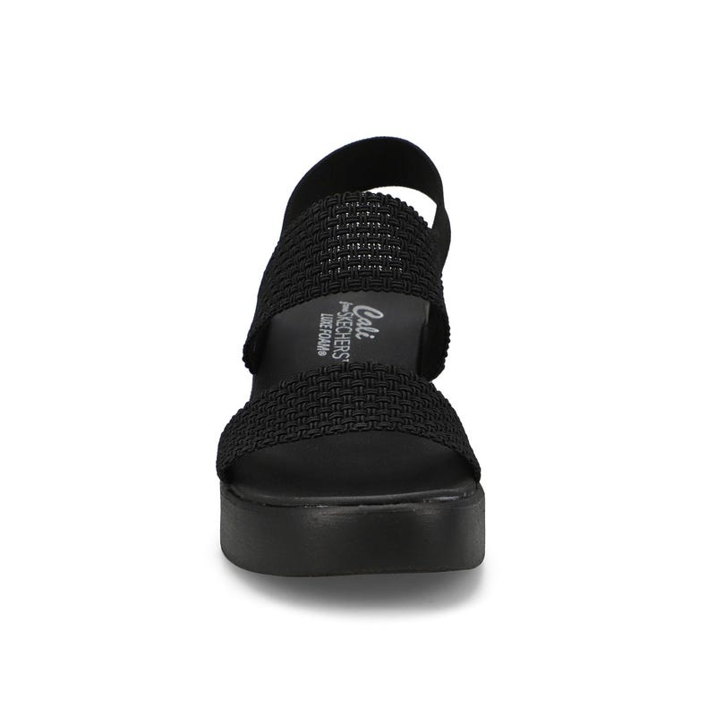 Women's Cali Day Casual Sandal - Black/Black