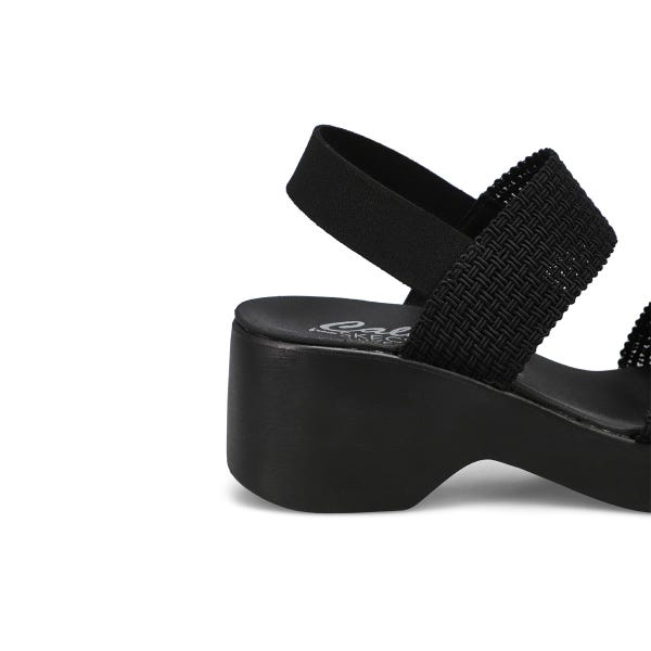 Women's Cali Day Casual Sandal - Black/Black
