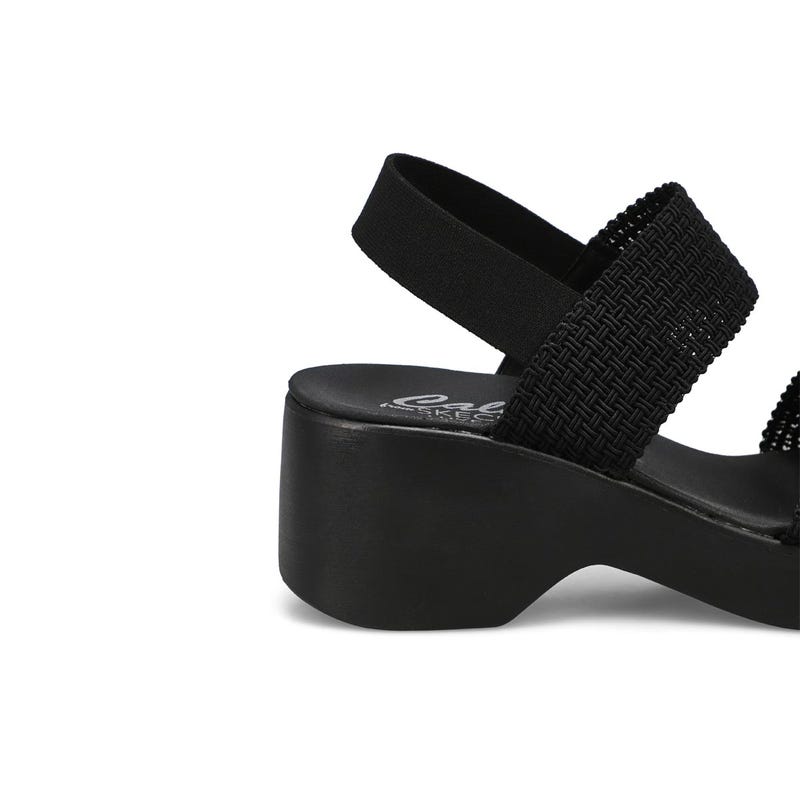 Women's Cali Day Casual Sandal - Black/Black
