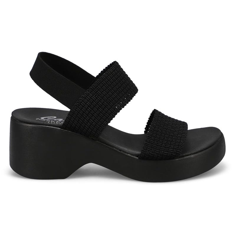 Women's Cali Day Casual Sandal - Black/Black