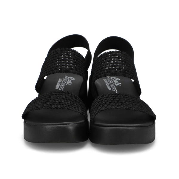 Women's Cali Day Casual Sandal - Black/Black