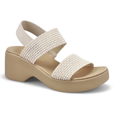 Lds Cali Day Casual Sandal - Off White