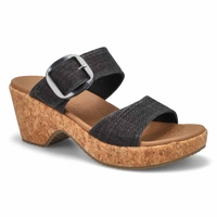 Women's Brystol Wedge Sandal - Black