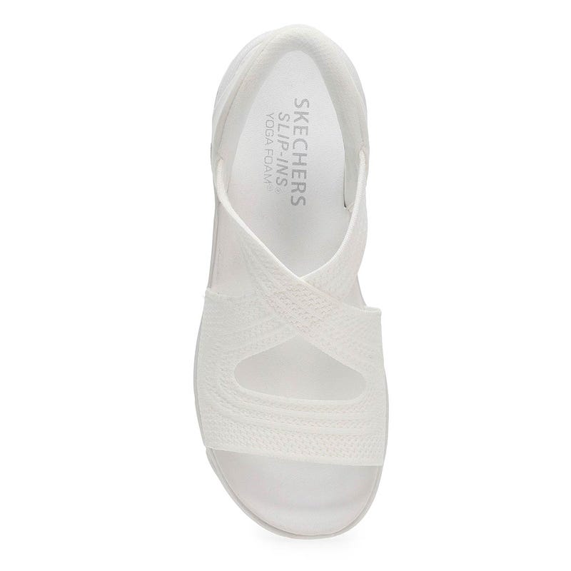 Women's Glide-Step Pro Slip-Ins Sandal - White