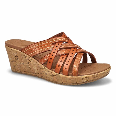 Lds Beverlee Hot Spring Sandal - Luggage