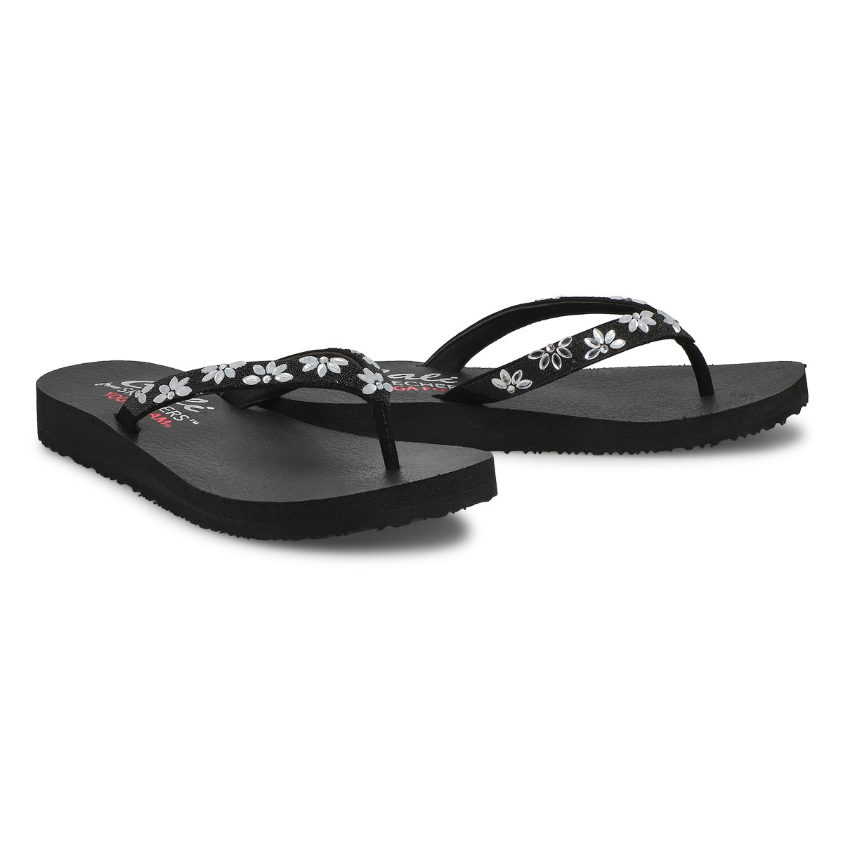 Women's Meditation Love Letter Sandal - Black