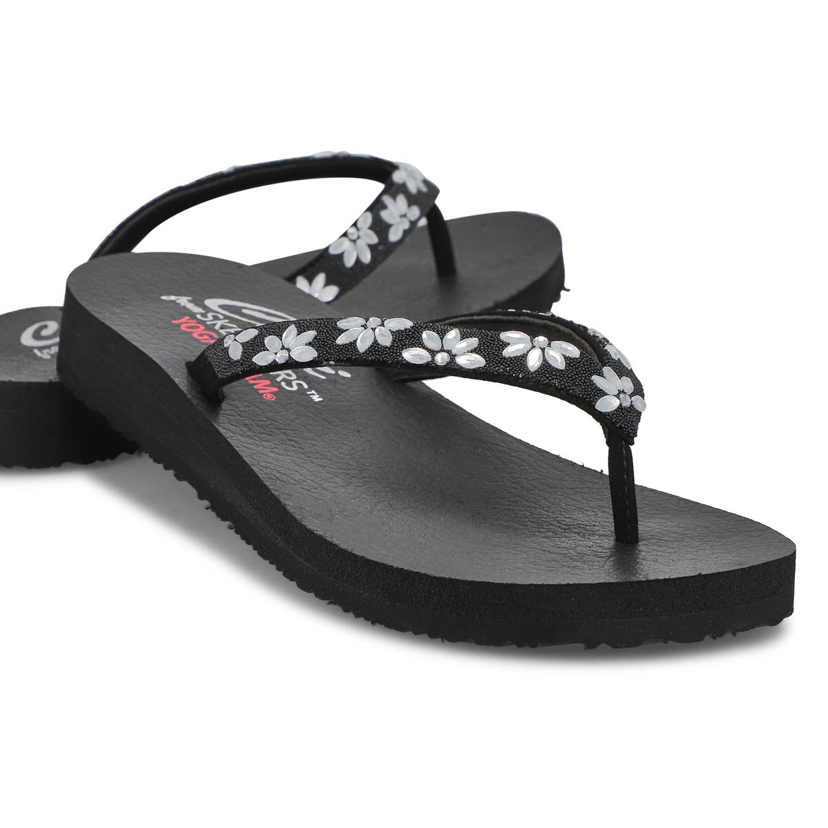 Women's Meditation Love Letter Sandal - Black