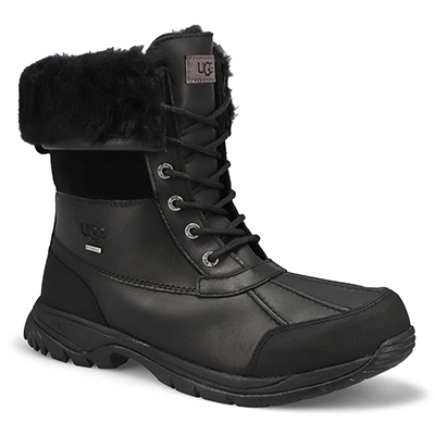 Mns Butte Waterproof  Winter Boot - Black