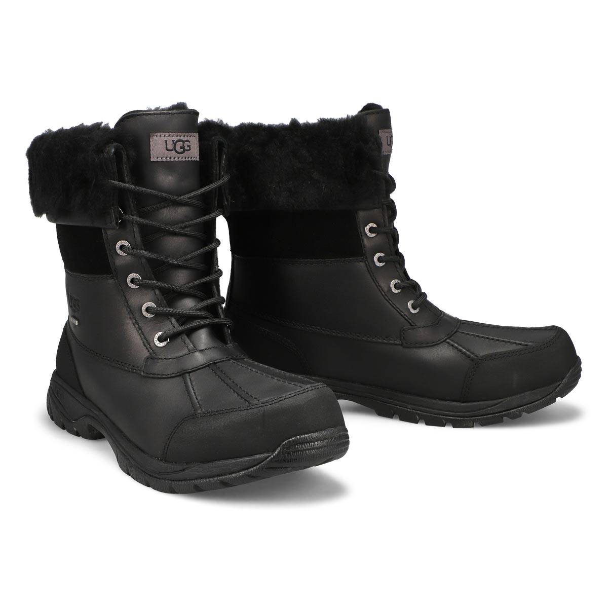 Men's Butte Sheepskin Winter Boot - Black