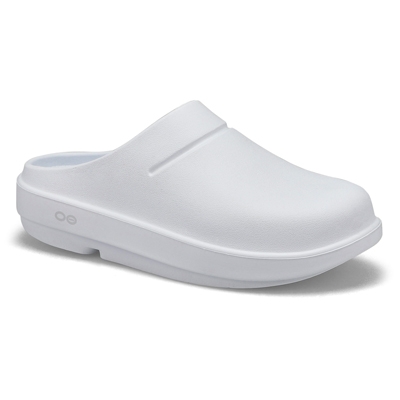 Lds OOcloog Casual Clog -White