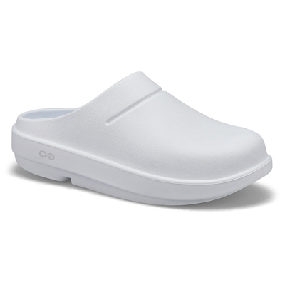 OOFOS Women's OOcloog Clog - White | SoftMoc.com