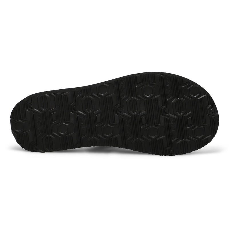 Women's Meditation Thong Sandal - Black/Black