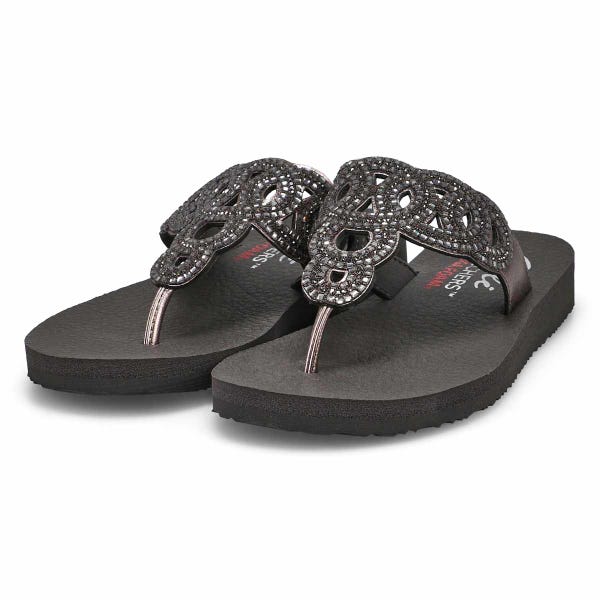 Women's  Meditation Thong Sandal - Grey