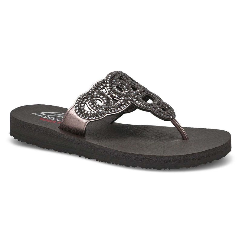 Women's  Meditation Thong Sandal - Grey