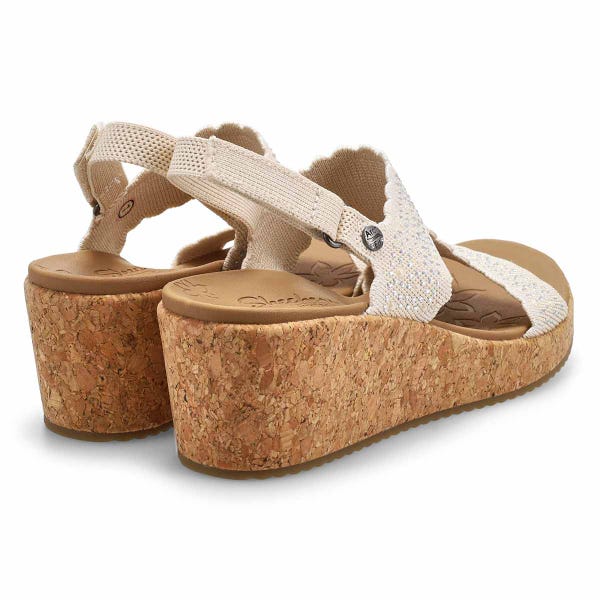 Women's  Arch Fit Beverlee 2.0 Wedge Sandal - Off White