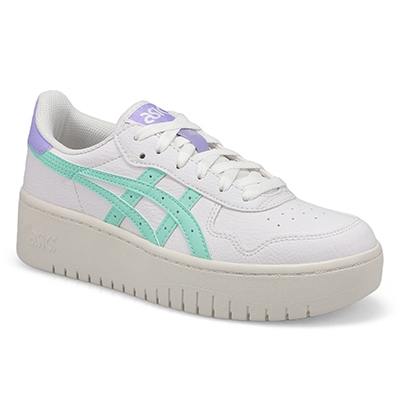 Lds Japan S Platform Sneaker - White/Ice