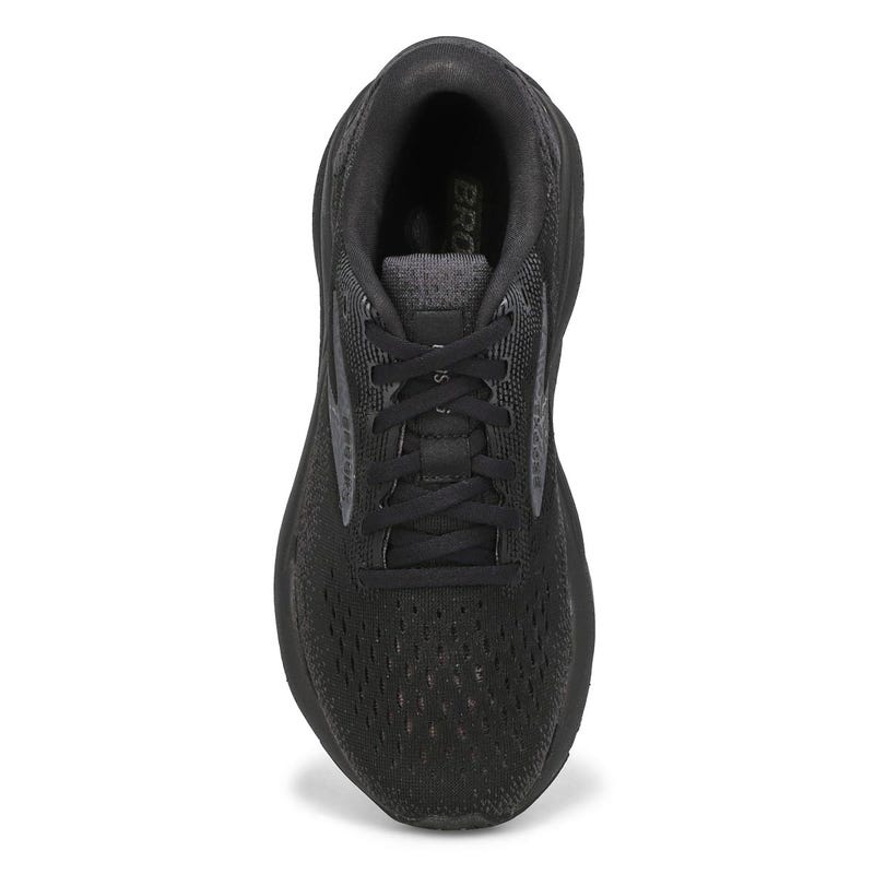 Women's Ghost 16 Lace Up Performance Runner - Black/ Black