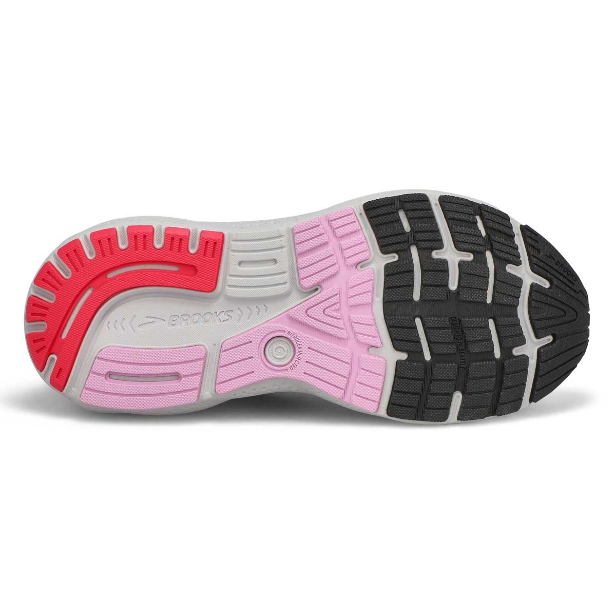 Women's Ghost 16 Lace Up Performance Runner - Blac