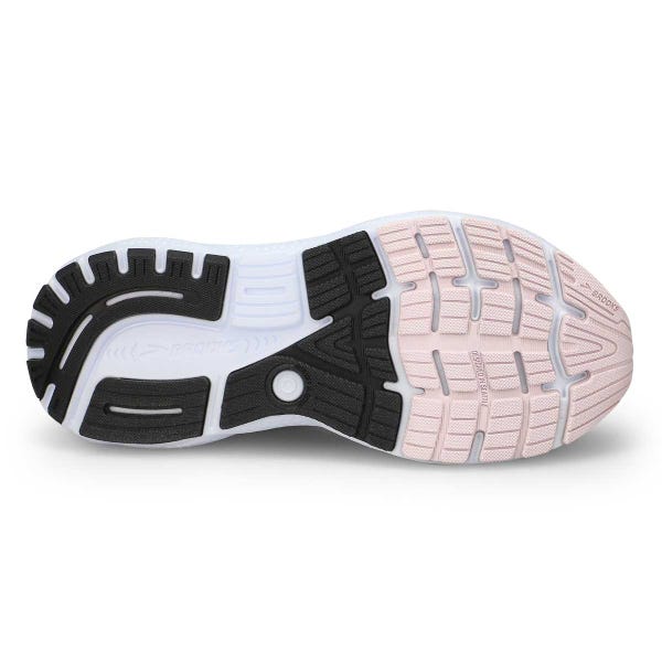 Women's Ghost 16 Lace Up Performance Runner - Black/White/Orchid Ice