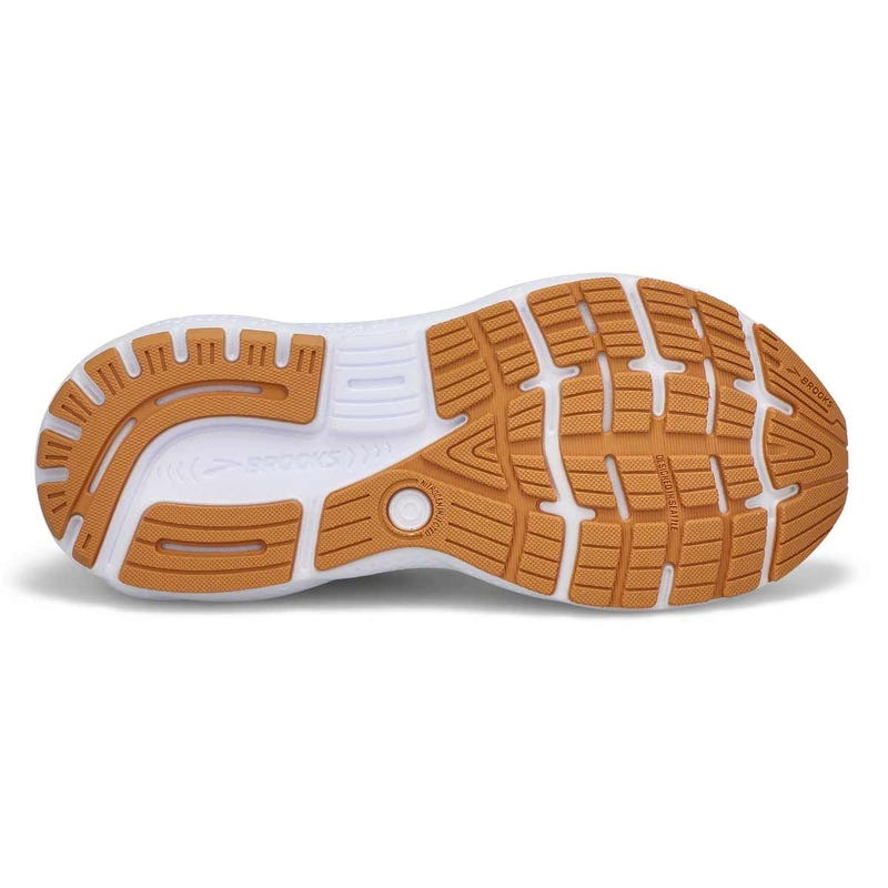 Women's Ghost 16 Lace Up Performance Runner - White/Grey/Estate Blue