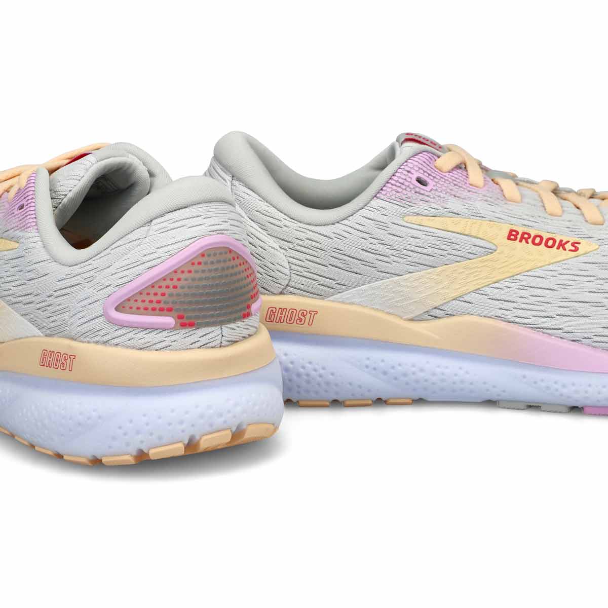 Women's Ghost 16 Lace Up Performance Runner - Whit