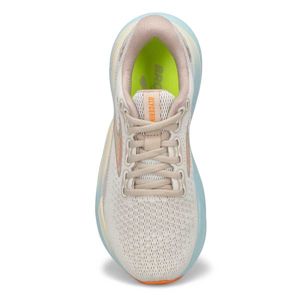 Chaussure de course de performance GLYCERIN 21, noix de coco/aqua/coucher de soleil d'automne, femme