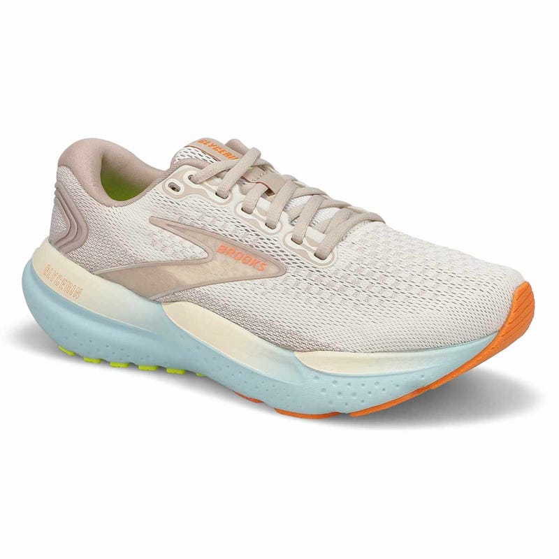 Chaussure de course de performance GLYCERIN 21, noix de coco/aqua/coucher de soleil d'automne, femme