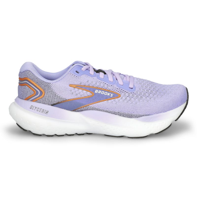 Chaussure de course de performance GLYCERIN 21, lavande/noir/cuivre, femmes
