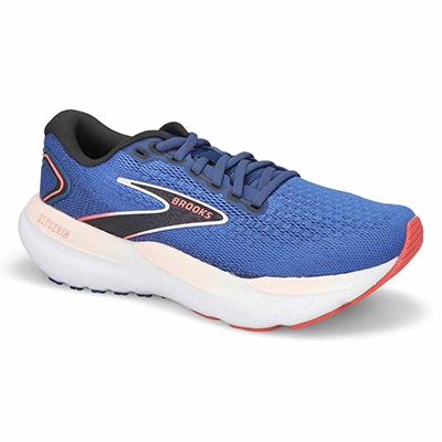 Lds Glycerin 21 Lace Up Performance Sneaker - Blue/Ice Pink/Rose
