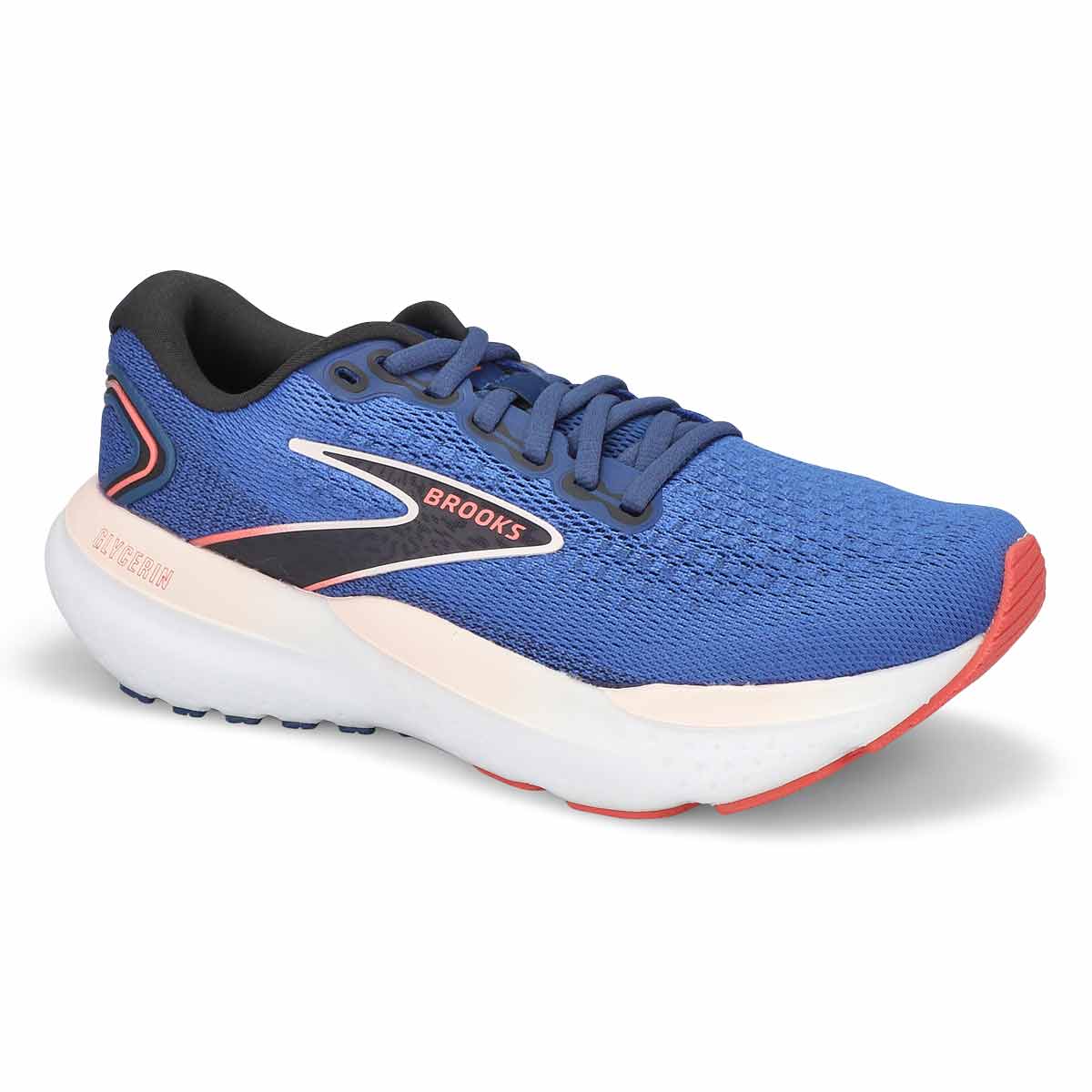 Women's Glycerin 21 Lace Up Performance Runner - Blue/Ice Pink/Rose
