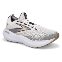 Women's Glycerin StealthFit 21 Lace Up Performance Runner - White/Grey/Black
