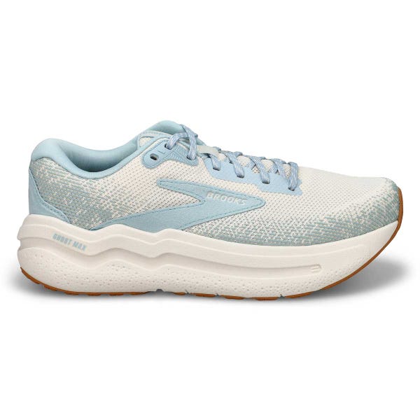 Chaussure de course de performance GHOST MAX 2, lait de noix de coco/ciel d'hiver, femmes